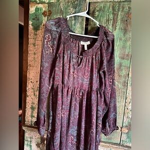 Jessica Simpson long sleeve mini dress